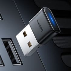 BASEUS BA04 USB bluetooth adapter 5.0, crno