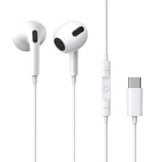 BASEUS Encok C17 slušalice USB-C, bijela