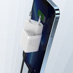 BASEUS GaN3 punjač USB-C 1C 30W, bijela