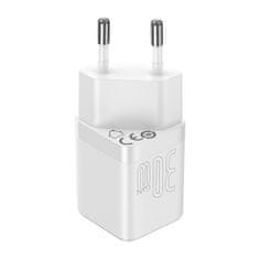 BASEUS GaN3 punjač USB-C 1C 30W, bijela