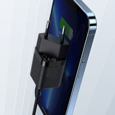 BASEUS GaN3 punjač USB-C 1C 30W, crno
