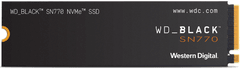 WD SN770 SSD disk, 1TB, M.2 NVMe x4 Gen4, crni (WDS100T3X0E)
