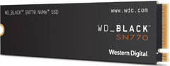 WD SN770 SSD disk, 1TB, M.2 NVMe x4 Gen4, crni (WDS100T3X0E)