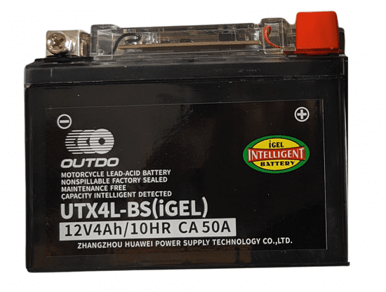 Poweroad Poweroad akumulator za motor YG4L-BS gel (12V 4Ah, 114 x 71 x 86)