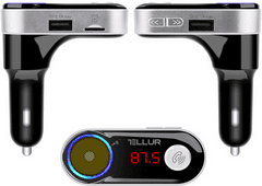 Tellur FMT-B2 FM transmiter za automobil, Bluetooth crni (TLL622011)