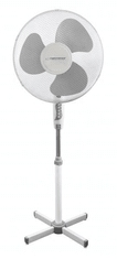 Esperanza Ventilator samostojeći HURRICANE bijelo-sivi, 40cm, 3 brzine, 50W