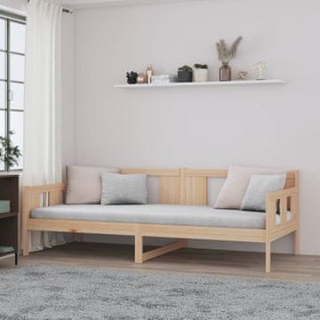 Vidaxl Dnevni krevet od punog borovog drva 90x190 cm