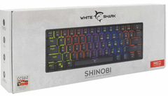 White Shark GK-2022 Shinobi-B tipkovnica, USB, crveni prekidači, HRV, crna