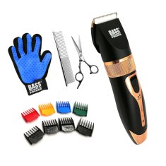 Bass Polska Set akumulatorskih brijača za šišanje pasa i mačaka + rukavice