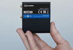 Teltonika RUT240 usmjerivač, industrijski, LTE, crna (RUT24006E000)