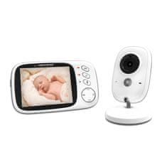 Esperanza Baby Monitor baby sitter s noćnom video kamerom i 3.2" LCD zaslonom do 260m