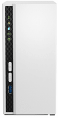 Qnap NAS server za 2 diska, 2 GB RAM, 1 Gb mreža, bijela (TS-233)