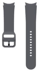 Samsung Galaxy Watch 4 i 5 sportski remen, 20 mm, M/L, grafitno siva
