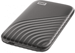 Western Digital My Passport SSD disk, 4 TB, USB-C 3.2, sivi (WDBAGF0040BGY-WESN)