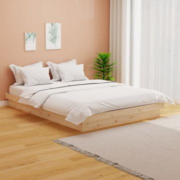 Vidaxl Okvir kreveta od punog drva 120x190 cm za dvije osobe