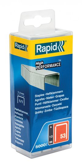 Rapid High Performance spajalice, 53/10 mm, 5000 ks