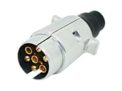 Blow Utikač za auto prikolicu aluminijski 7PIN 12-24V