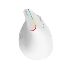 Delux Ergonomski vertikalni bežični miš RGB 1600DPI