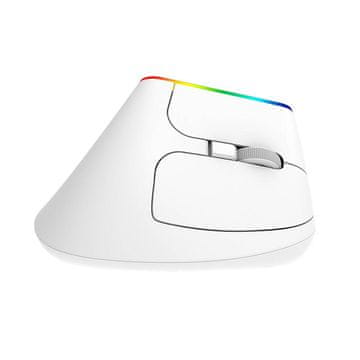 Delux Ergonomski okomiti bežični miš RGB 1600DPI
