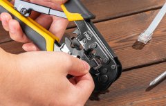 Deli Kliješta za krimpanje UTP konektora 4/6/8P RJ45/RJ14/RJ12/RJ9