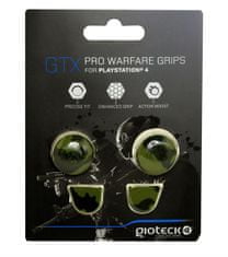 Gioteck Priključci za GTX Pro Warfare joystick, PS4, zeleni