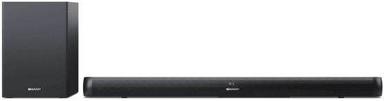 Sharp 2.1 Soundbar, bežični subwoofer, crna (HT-SBW202)