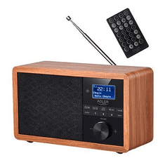 Adler Radio Rado Adler AD1184 Radio DAB+ Bluetooth