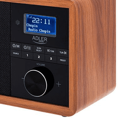 Adler Radio Rado Adler AD1184 Radio DAB+ Bluetooth