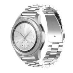 BStrap Stainless Steel remen za Huawei Watch GT/GT2 46mm, silver