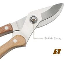 ZAKLADNICA DOBRIH I. Vrtne škare od nehrđajućeg čelika