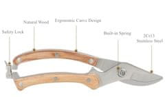 ZAKLADNICA DOBRIH I. Vrtne škare od nehrđajućeg čelika