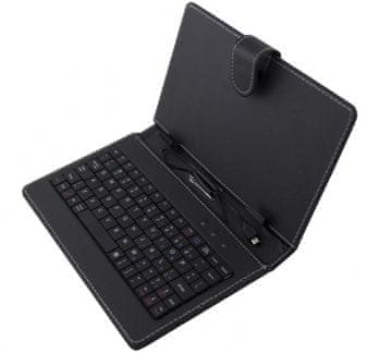 slomart Esperanza MADERA - crna torbica s Bluetooth tipkovnicom za 7.85" tablete