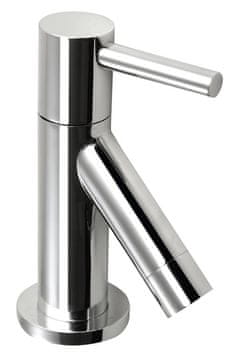 AQUALINE Kromirani kuglasti ventil za umivaonik 1/2", 128mm - AQUALINE