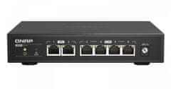 QSW-2104-2T mrežni prekidač, 6 portova, 2x 10 GbE, 4x 2,5 GbE