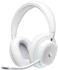 Logitech G735 gaming slušalice, RGB, bežične, bijela (981-001083)