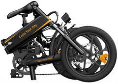 A DECE OASIS A DECE OASIS ADO A16XE električni bicikl, sklopivi, crna