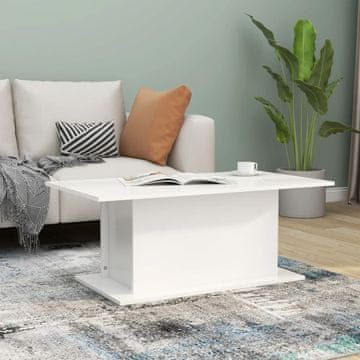 Vidaxl Klub stolić, bijeli, 102x55,5x40 cm, materijal na bazi drva