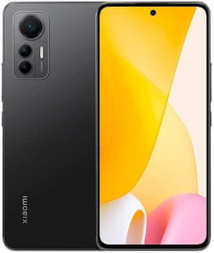 Xiaomi 12 Lite 5G pametni telefon, 8 GB/128 GB, crni