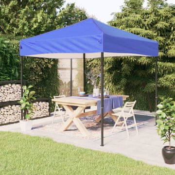 Vidaxl Sklopivi šator za zabave plavi 3x3 m