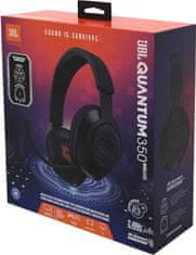 JBL Quantum 350 slušalice, crne