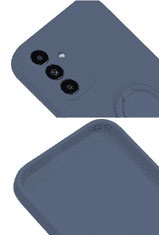 Onasi Liquid Ring maskica za Samsung Galaxy A32 / A 326 5G, silikonska, sivo plava
