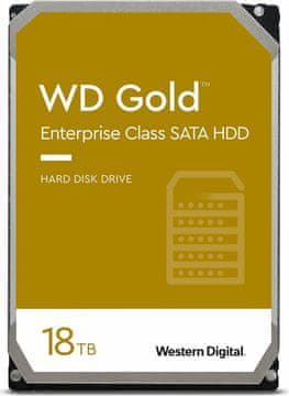 WD Gold Enterprise Class tvrdi disk (HDD), 18 TB, 7200, 6Gb/s, SATA (WD181KRYZ)