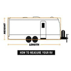 Vidaxl Navlaka za kamp-prikolicu siva S