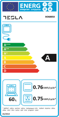 TESLA BO600SX ugradbena pećnica
