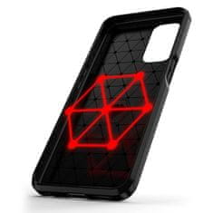 MG Carbon Case Flexible silikonska maska za OnePlus Nord N200 5G, crno