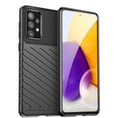 MG Thunder silikonska maska za Samsung Galaxy A73, crno