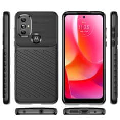 MG Thunder silikonska maska za Motorola Moto G Power 2022, crno