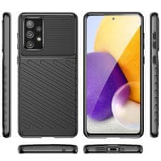MG Thunder silikonska maska za Samsung Galaxy A73, crno