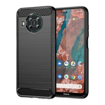 MG Carbon Case Flexible silikonska maska za Nokia X100, crno
