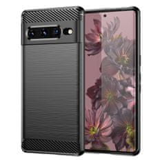 MG Carbon Case Flexible silikonska maska za Google Pixel 7 Pro, crno